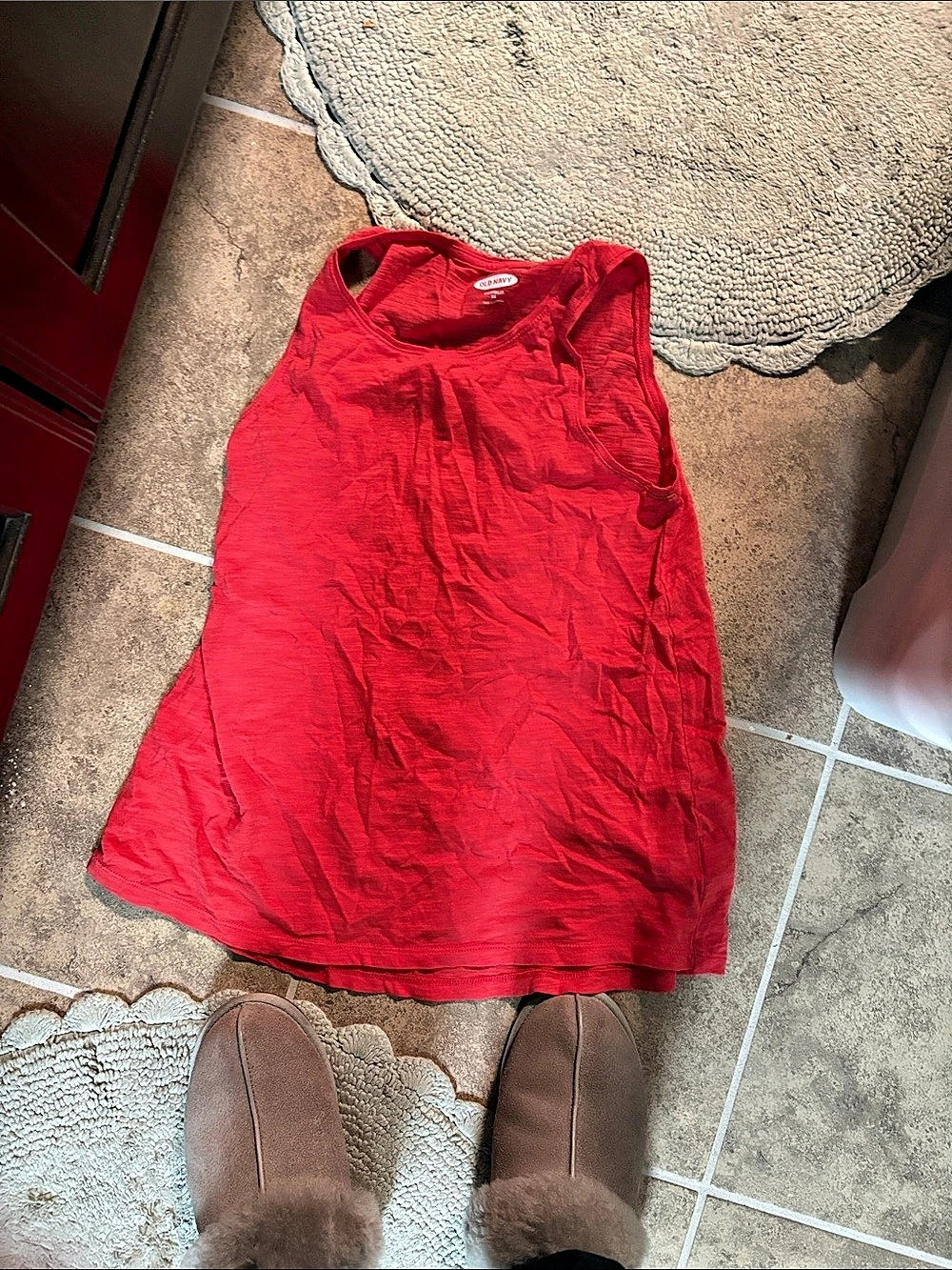 Old Navy coral top